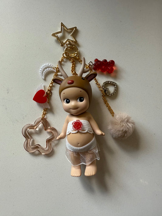 Reindeer Keychain